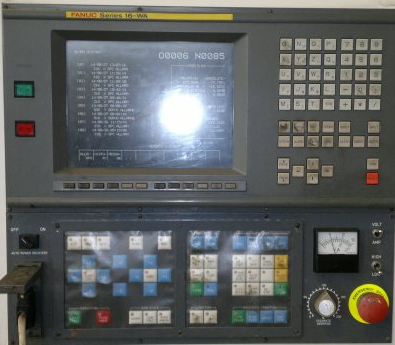 Elettroerosione a filo Fanuc Alfa - Quadro comandi